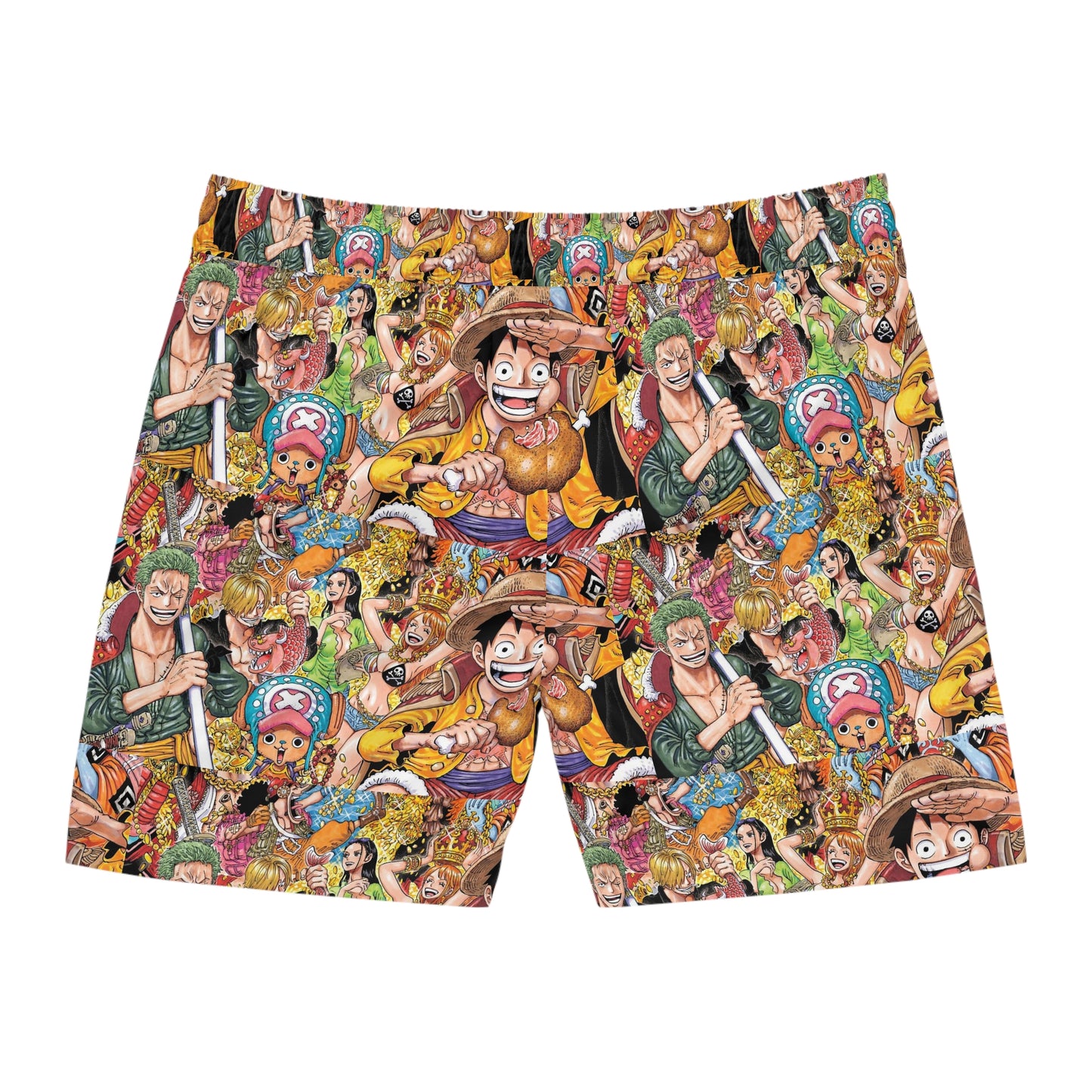 Men's Mid-Length Swim Shorts (AOP)
