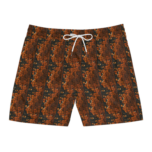 Men's Mid-Length Swim Shorts (AOP)